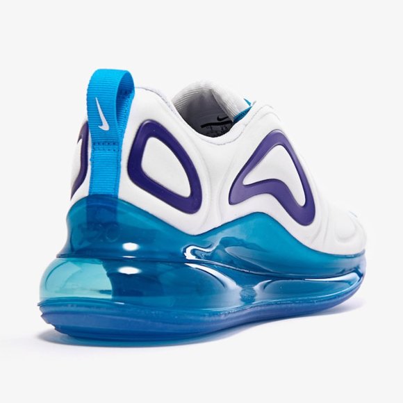 Nike Air Max 720 White Purple Spirit Teal Running - Picture 6 of 11